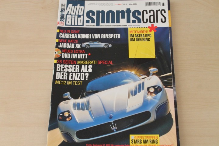 Auto Bild Sportscars 03/2006